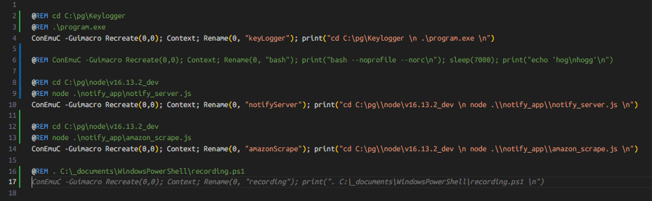 バッチスクリプトの作成におけるCopilot利活用